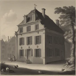 a house by Jan Luyken
