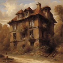 a house by Jan Matejko
