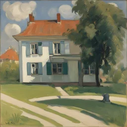 a house by Jan Sluyters