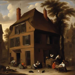 a house by Jan Steen