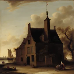 a house by Jan van Goyen