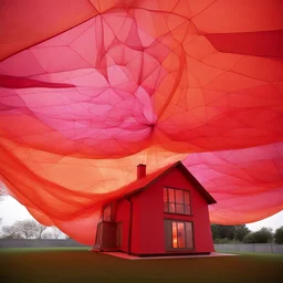 a house by Janet Echelman