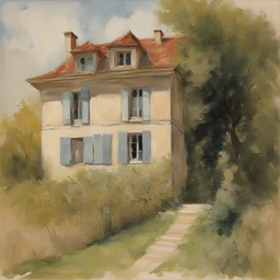 a house by Jean-André Rixens