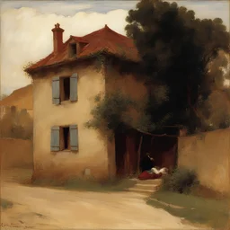 a house by Jean-Joseph Benjamin-Constant