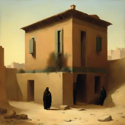 a house by Jean-Léon Gérôme