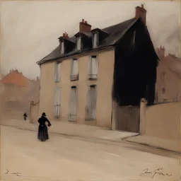 a house by Jean-Louis Forain