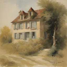 a house by Jean-Louis Prevost