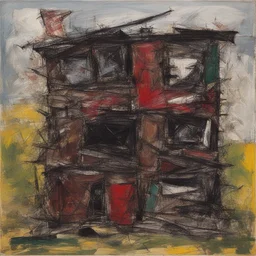 a house by Jean-Paul Riopelle