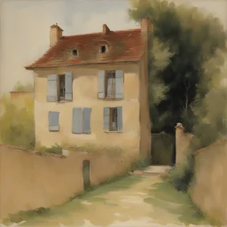 a house by Jean Bourdichon