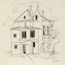 a house by Jean Cocteau