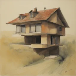 a house by Jean Fautrier
