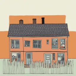 a house by Jean Jullien