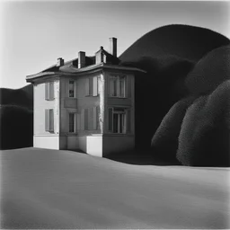 a house by Jeanloup Sieff