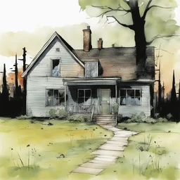 a house by Jeff Lemire