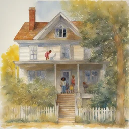 a house by Jerry Pinkney