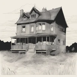 a house by Jillian Tamaki