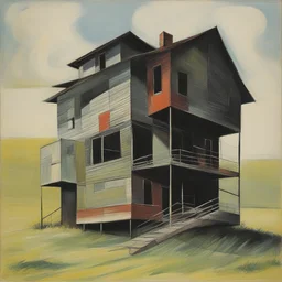 a house by Jimmy Ernst