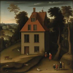a house by Joachim Patinir