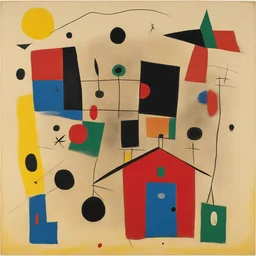 a house by Joan Miró