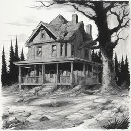 a house by Joe Kubert