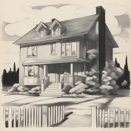 a house by Joe Shuster
