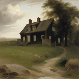 a house by Johan Christian Dahl