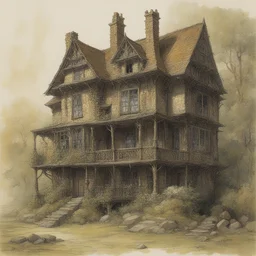 a house by John Blanche