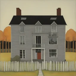 a house by John Brack