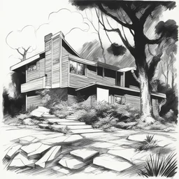 a house by John Buscema