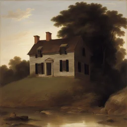 a house by John Frederick Kensett