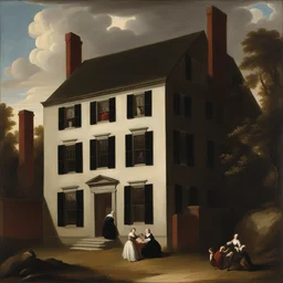 a house by John Singleton Copley