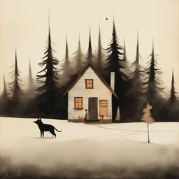 a house by Jon Klassen