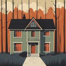 a house by Jon McNaught