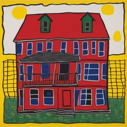 a house by Jonathan Lasker