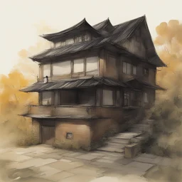 a house by Joong Keun Lee