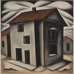 a house by José Clemente Orozco