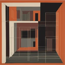 a house by Josef Albers