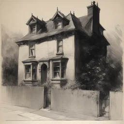 a house by Joseph Clement Coll
