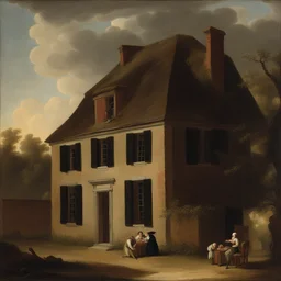 a house by Joseph Ducreux