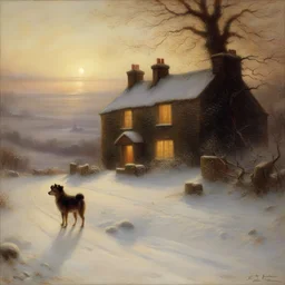 a house by Joseph Farquharson