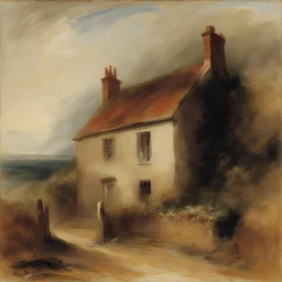 a house by Joseph Mallord William Turner