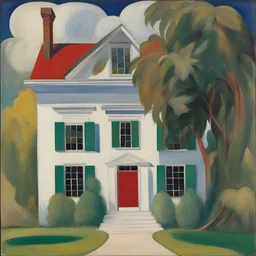 a house by Joseph Stella