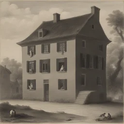 a house by Juan van der Hamen