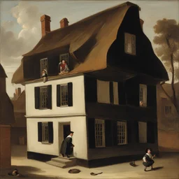 a house by Judith Leyster