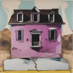 a house by Julian Schnabel