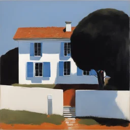 a house by Julio Larraz