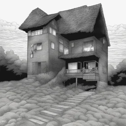a house by Junji Ito