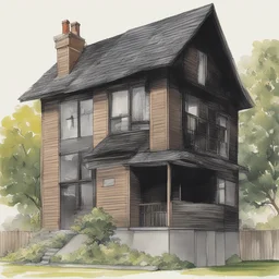 a house by Junya Watanabe