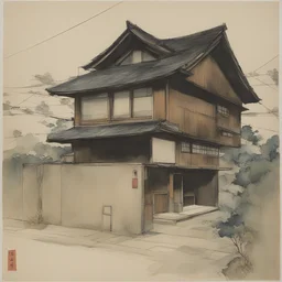 a house by Kōshirō Onchi