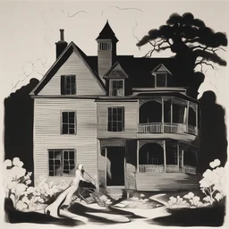 a house by Kara Walker